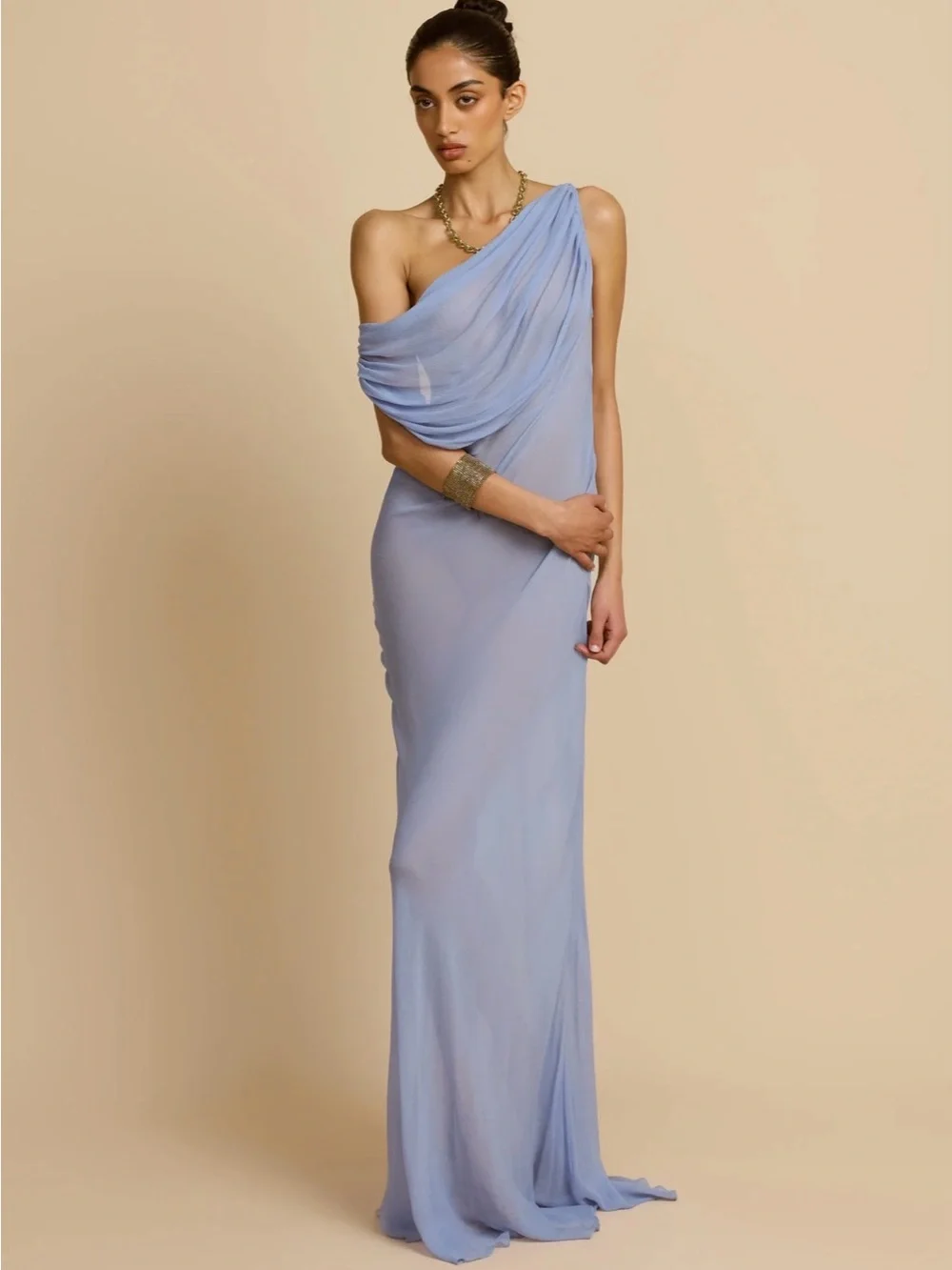 Arcina Ori - Jordana Dress in Sky Blue - Picture 3 of 5